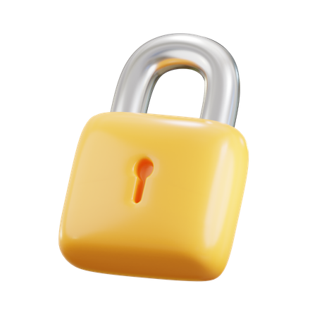 Verrouillage  3D Icon