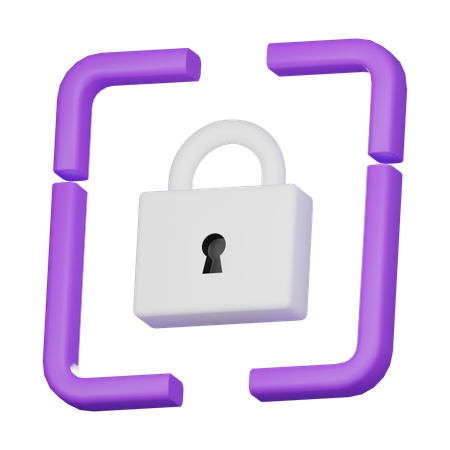 Verrouillage  3D Icon