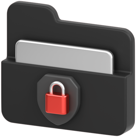 Verrouillage du dossier  3D Icon