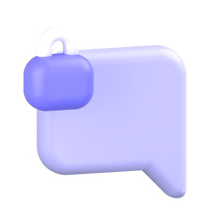 Commentaire Alt Lock  3D Icon