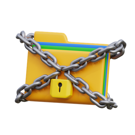 Verrouiller le dossier  3D Icon