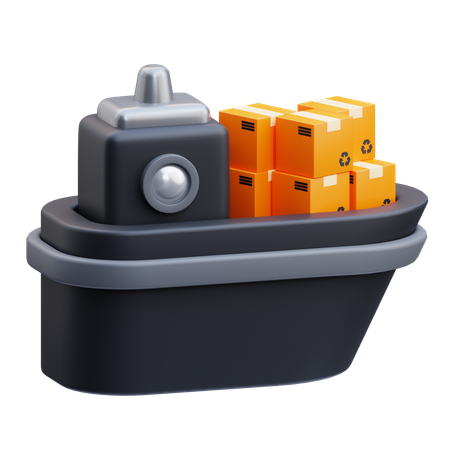 Versand  3D Icon
