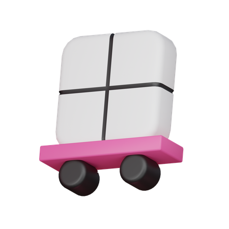 Versand  3D Icon