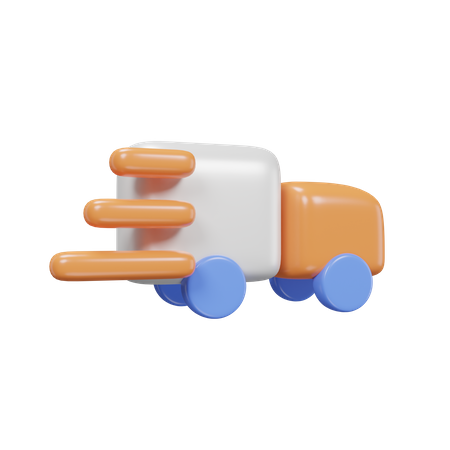 Versand  3D Icon