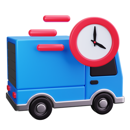 Versand-LKW  3D Icon