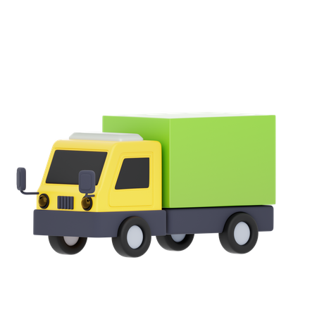 Versand-LKW  3D Icon