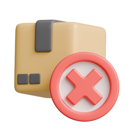 Versandkarton  3D Icon