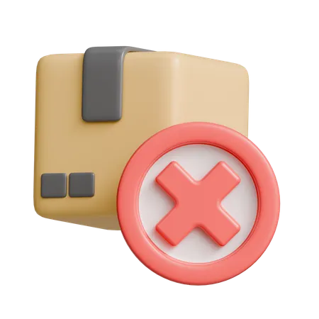 Versandkarton  3D Icon