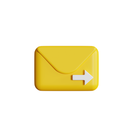 E-Mail verschieben  3D Icon