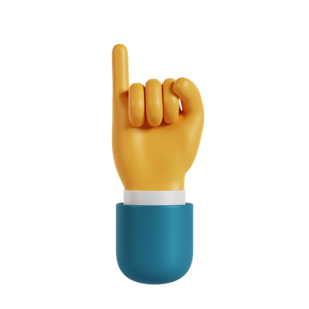 Versprechen Handbewegung  3D Icon