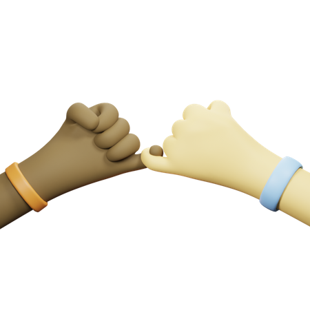 Versprechen Handbewegung  3D Icon