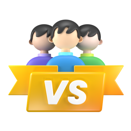 Versus  3D Icon