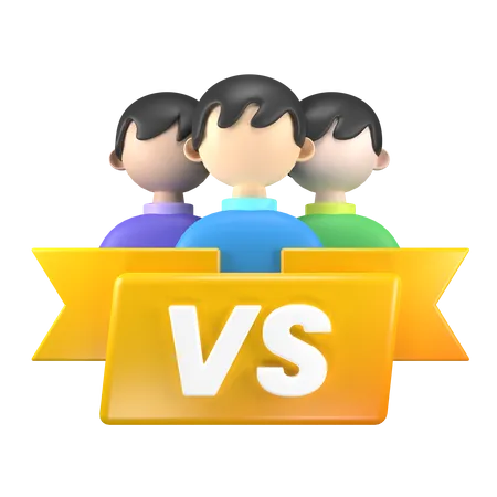 Versus  3D Icon