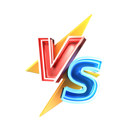 Versus VS symbol  3D Icon