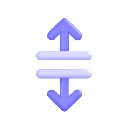 Vertical-align-center  3D Icon