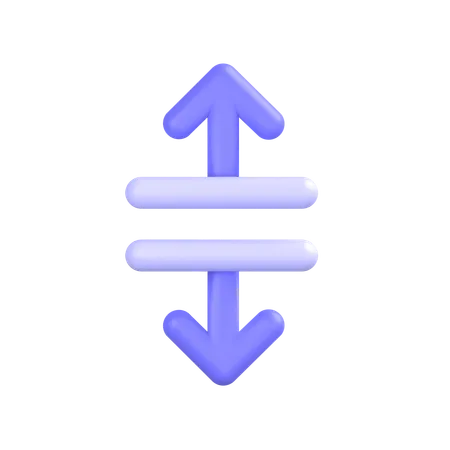 Vertical-align-center  3D Icon