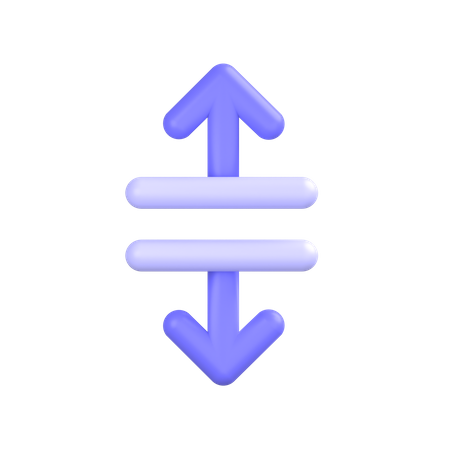 Vertical-align-center  3D Icon