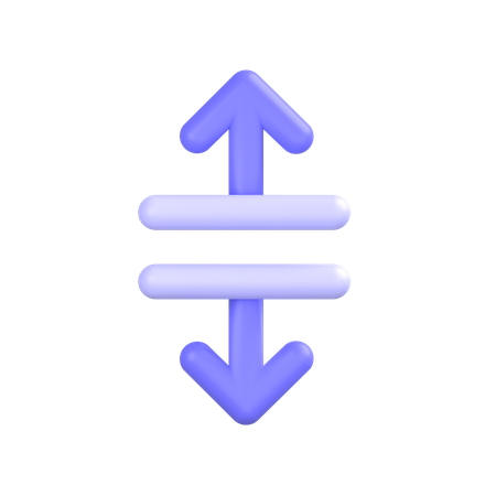 Vertical-align-center  3D Icon