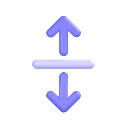Vertical-align-center 3D Icon