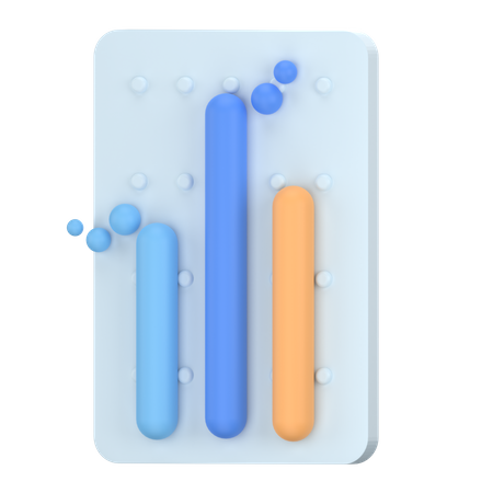 Vertical Bar  3D Icon