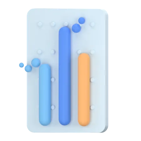 Vertical Bar  3D Icon