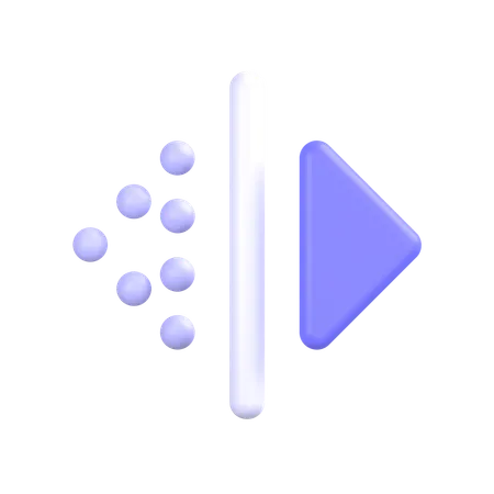 Vertical Flip  3D Icon