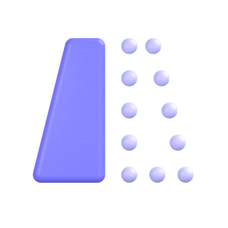 Giro vertical  3D Icon