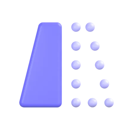 Giro vertical  3D Icon