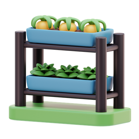 Vertical Garden  3D Icon