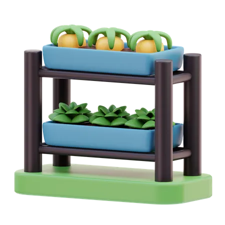 Vertical Garden  3D Icon