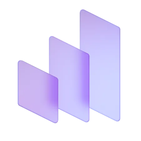 Vertical Layers  3D Icon