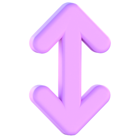 수직 최대화  3D Icon