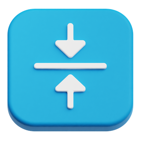 Vertical Maximize  3D Icon
