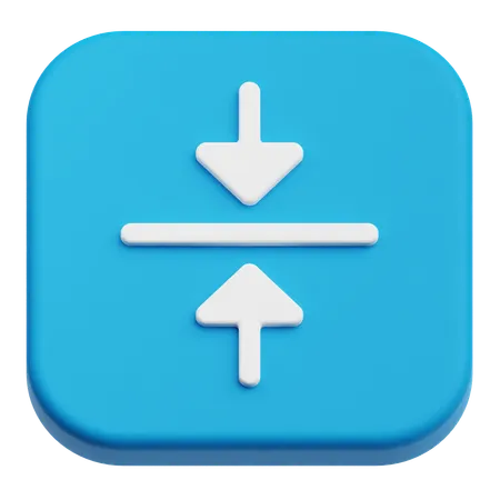 Vertical Maximize  3D Icon