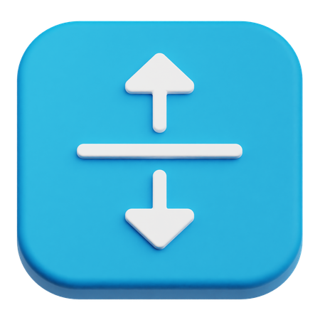 Vertical Maximize  3D Icon