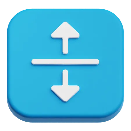 Vertical Maximize  3D Icon