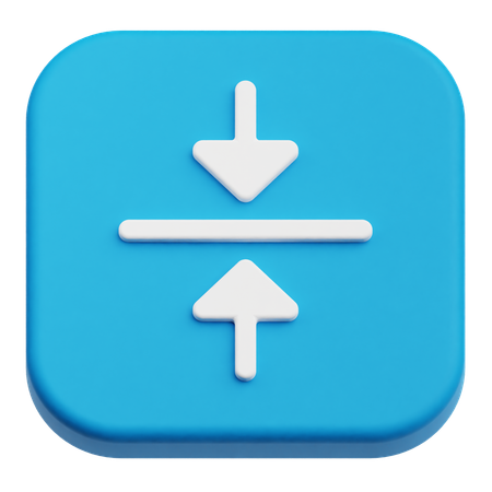 Vertical Maximize  3D Icon