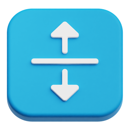 Vertical Maximize  3D Icon