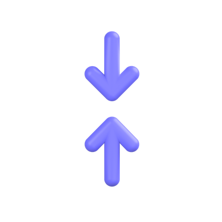 Vertical-minimize 3D Icon