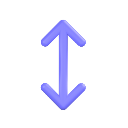 Vertical-resize  3D Icon