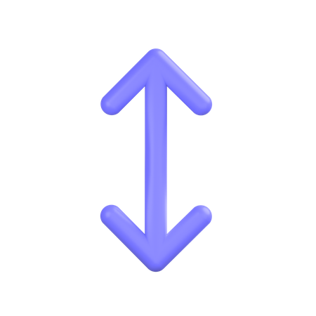 Vertical-resize  3D Icon