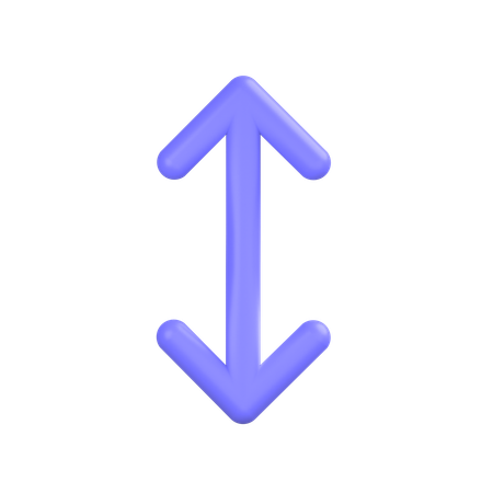 Vertical-resize  3D Icon