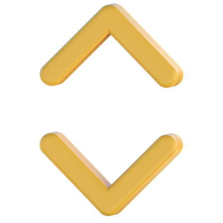 Vertical Scroll  3D Icon