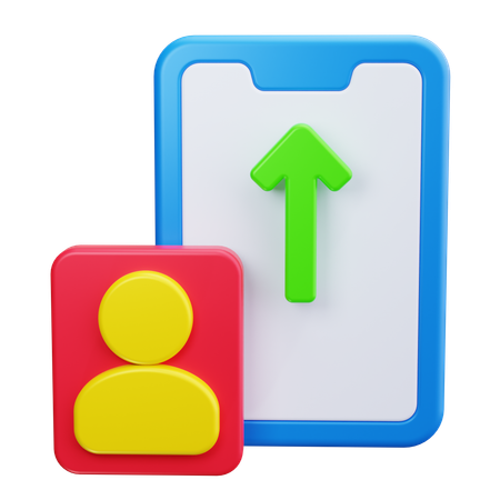 Vertical Selfie  3D Icon