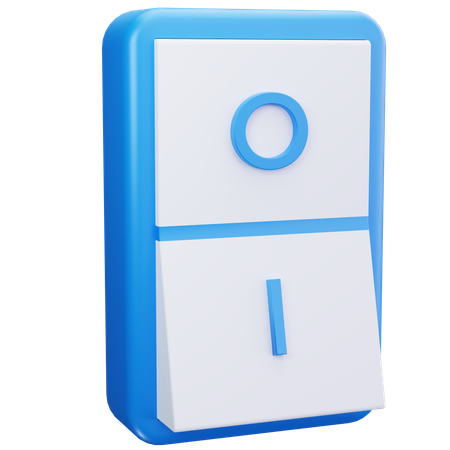 Vertical Switch  3D Icon