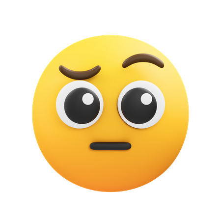 Verwirren Emoji  3D Icon