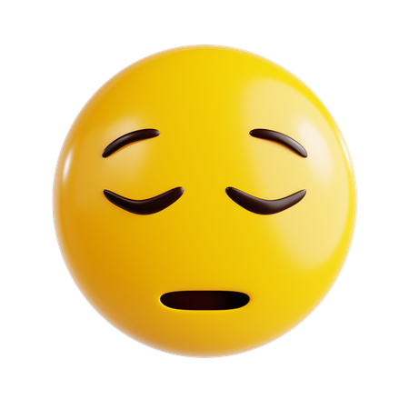 Verwirrter Emoji  3D Icon