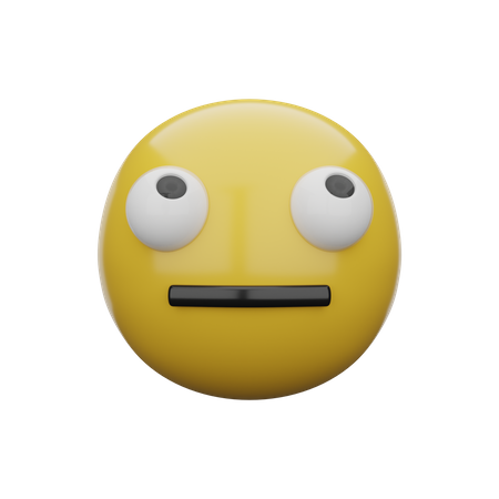 Verwirrtes Gesicht  3D Emoji