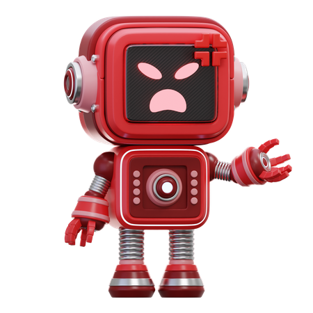 Very Angry Robot  3D Icon