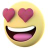 very happy expression emoji 3d